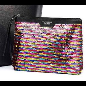 👛Victoria Secret Mermaid Sequins Pouch